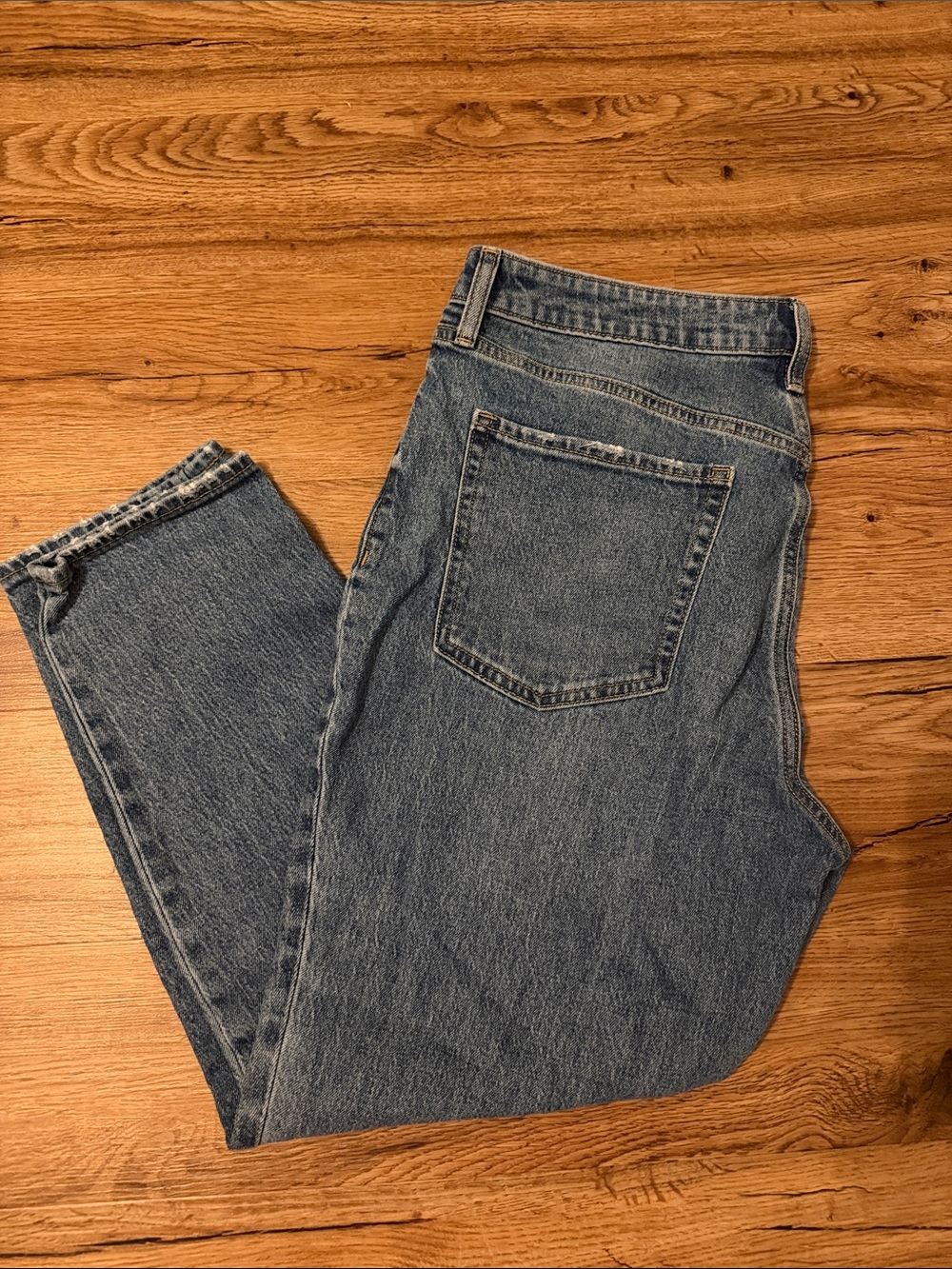 NWOT Old Navy OG straight Blue Denim Jeans size 14